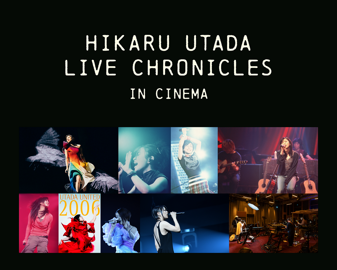 9つのライブ映像を映画館で一挙に楽しめる上映イベント 「HIKARU UTADA LIVE CHRONICLES in cinema」を11月より開催決定のサムネイル